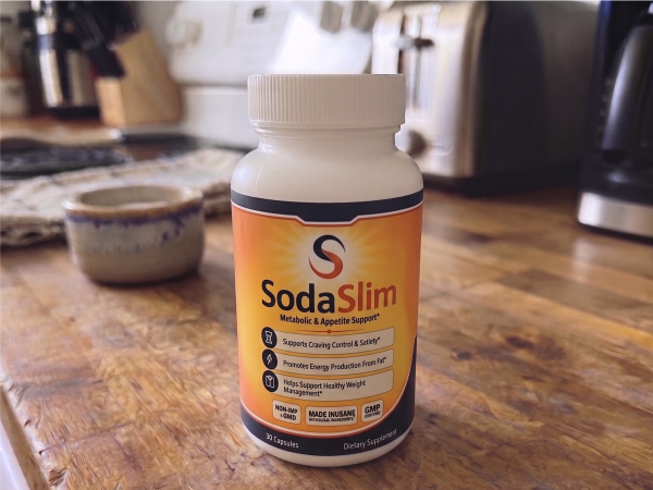 SodaSlim supplement bottle reviewed by WellnessPost365
